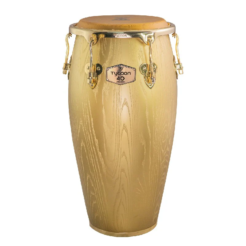 TYCOON 40TH ANNIVERSARY CELEBRATION SERIES CONGA (11.75") WITH SINGLE STAND *WITH REMO FIBERSKYN HEAD