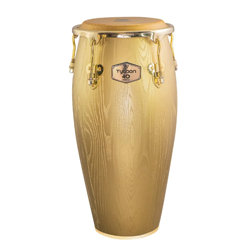 TYCOON 40TH ANNIVERSARY CELEBRATION SERIES QUINTO (11") WITH SINGLE STAND *WITH REMO FIBERSKYN HEAD