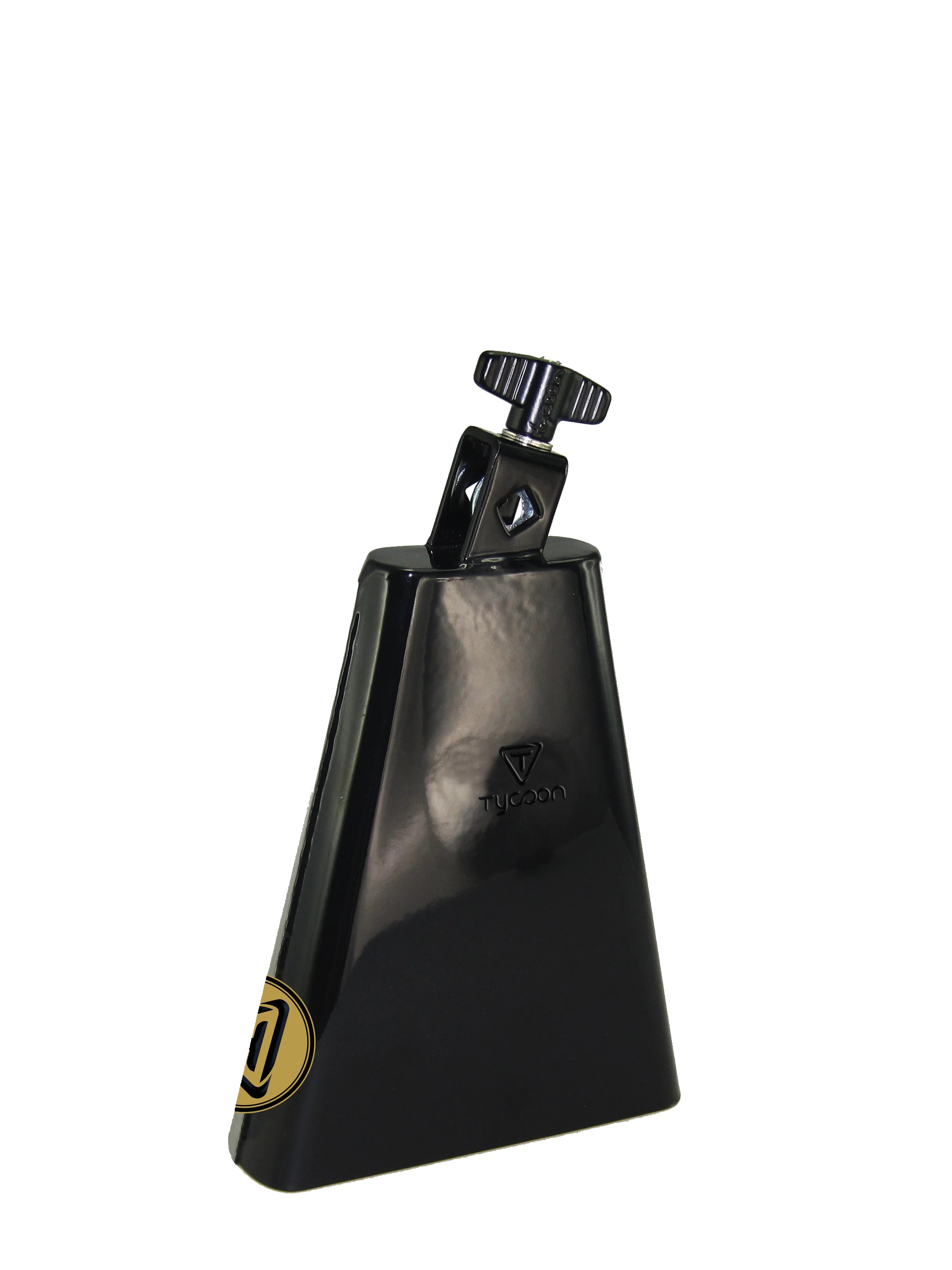 TYCOON BLACK POWDER-COATED TIMBALE MAMBO BELL