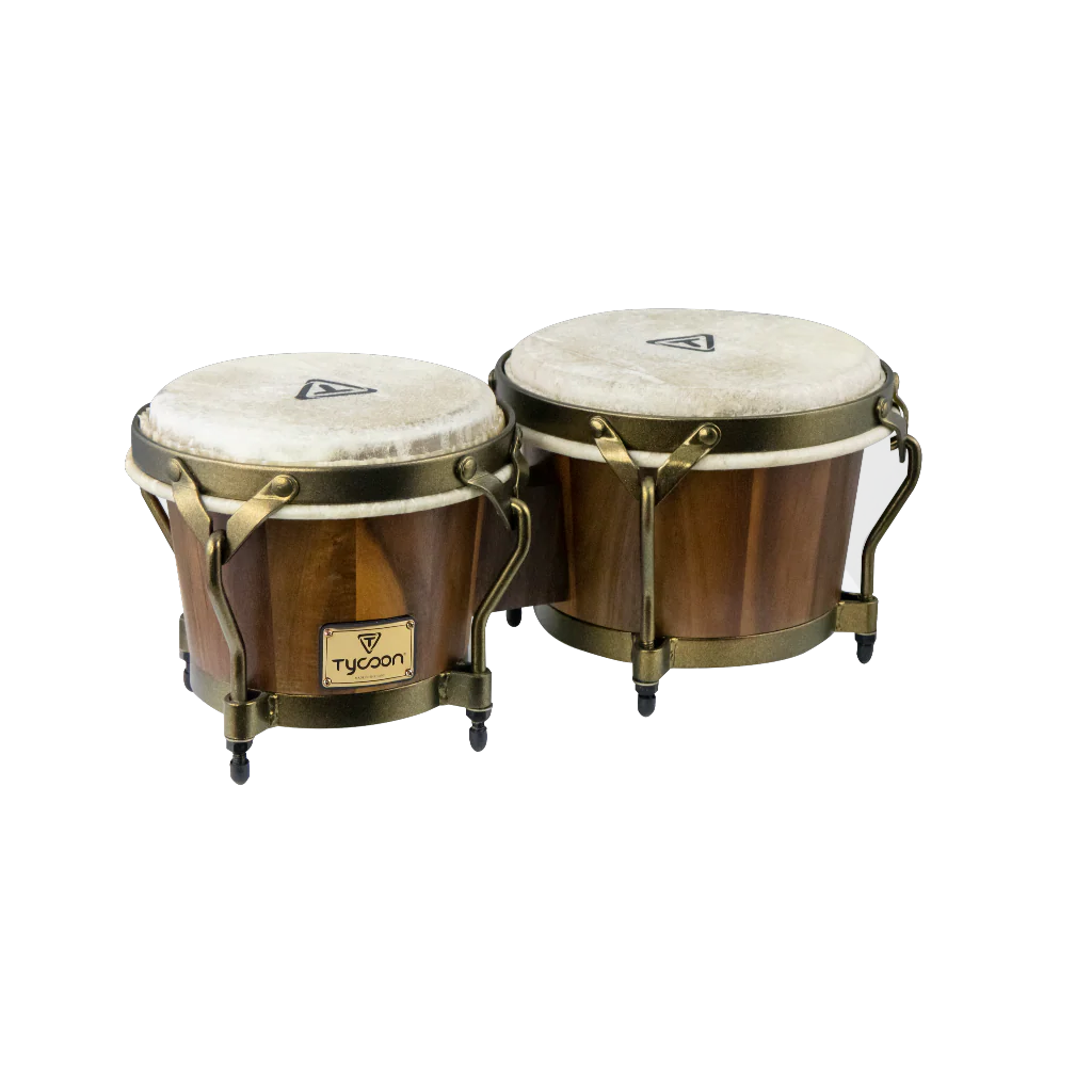 TYCOON PERCUSSION 7" & 8½" SUPREMO SELECT SERIES BROAD LEAF ACACIA BONGOS