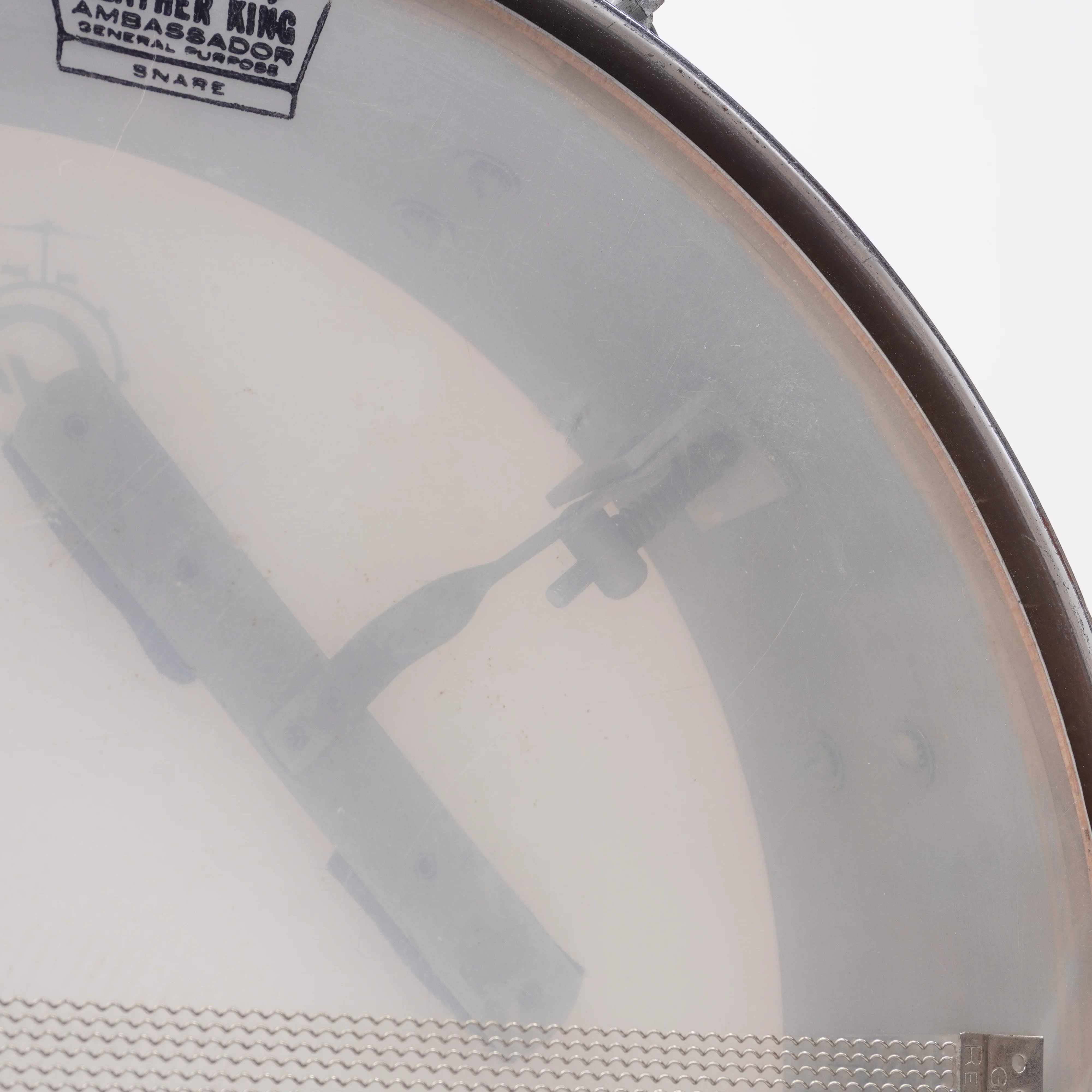 VINTAGE GRETSCH ROUND BADGE 14"x 4" MAPLE GS - Image 14