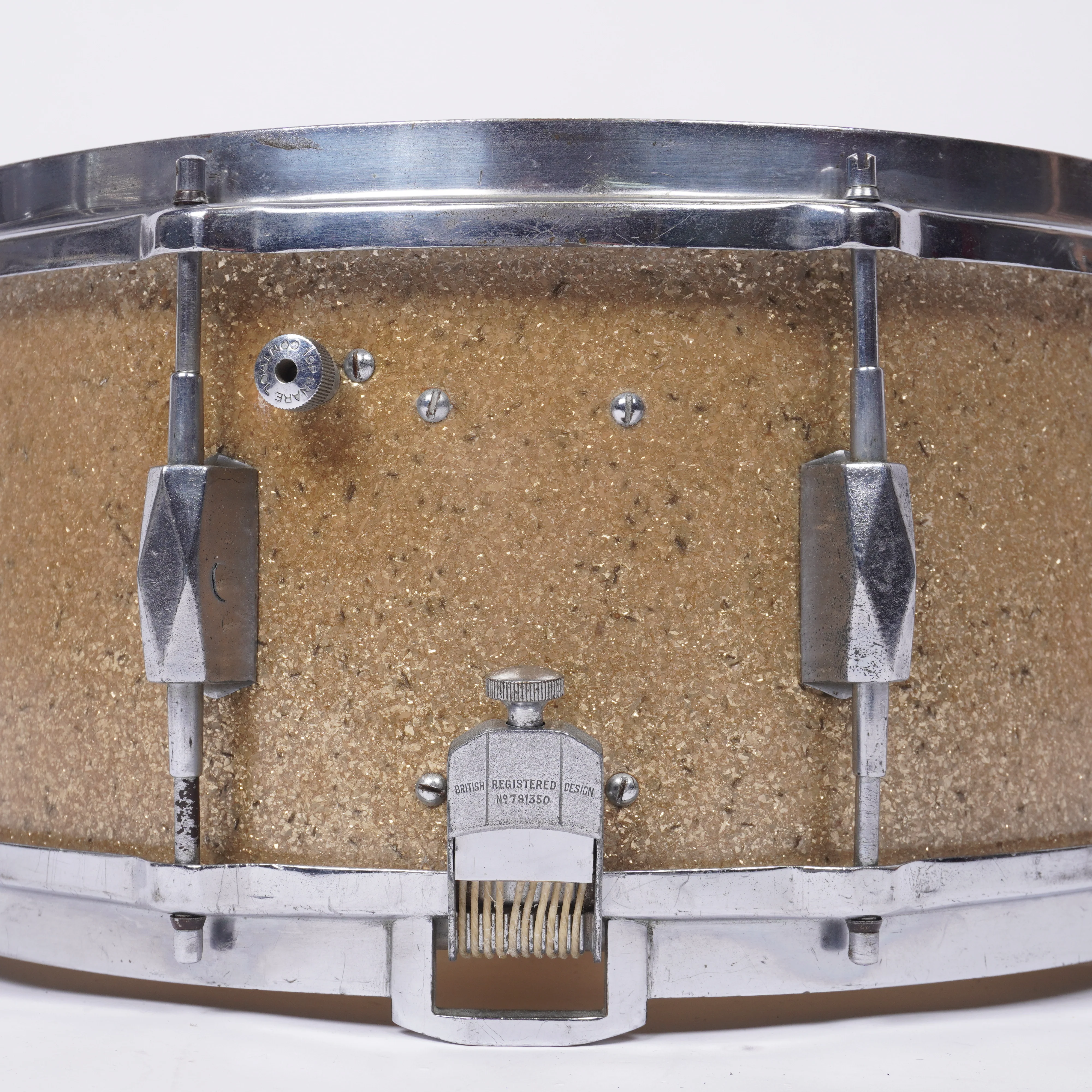 VINTAGE PREMIER DOMINION ACE 14"x 6.5" SNARE DRUM - Image 11
