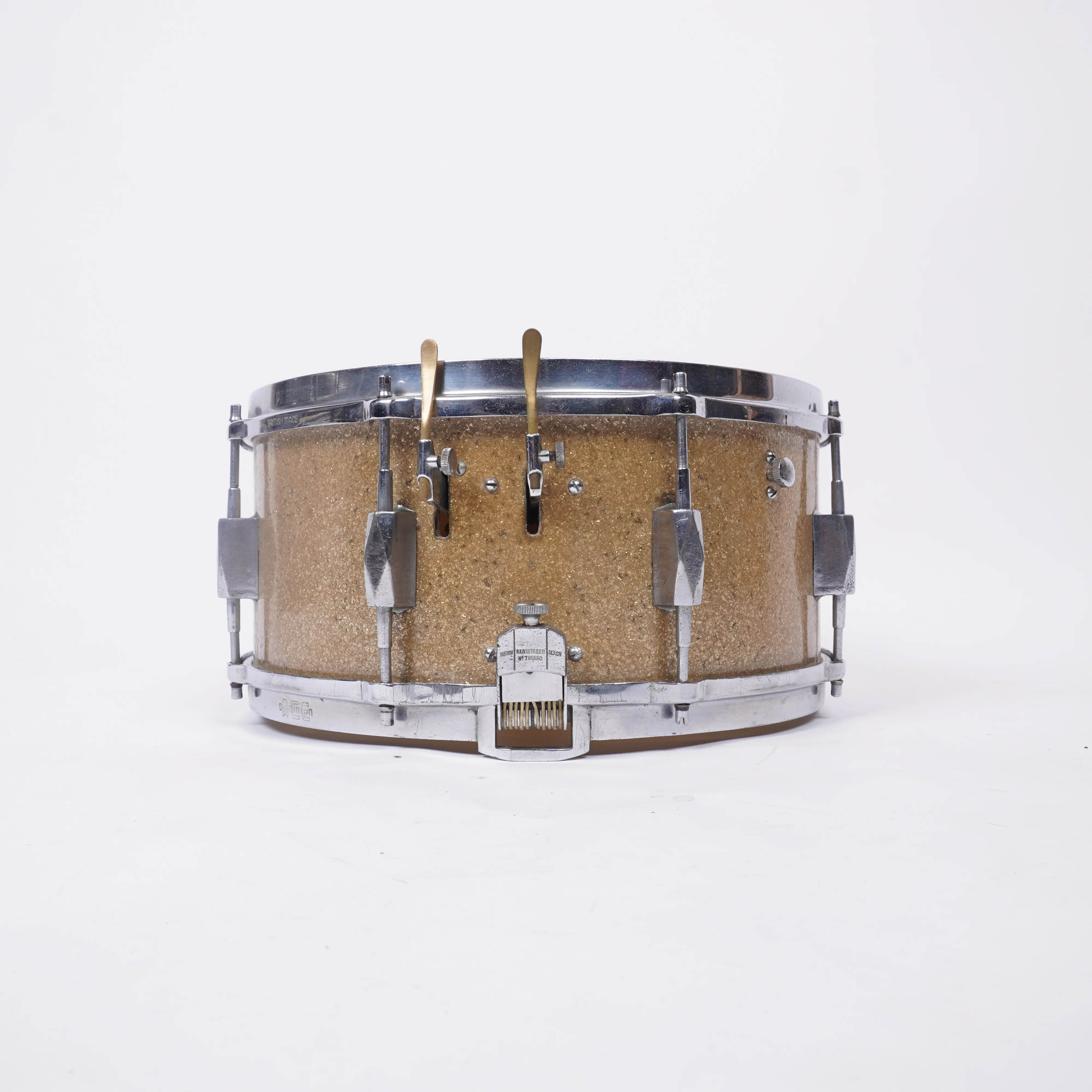 VINTAGE PREMIER DOMINION ACE 14"x 6.5" SNARE DRUM - Image 2