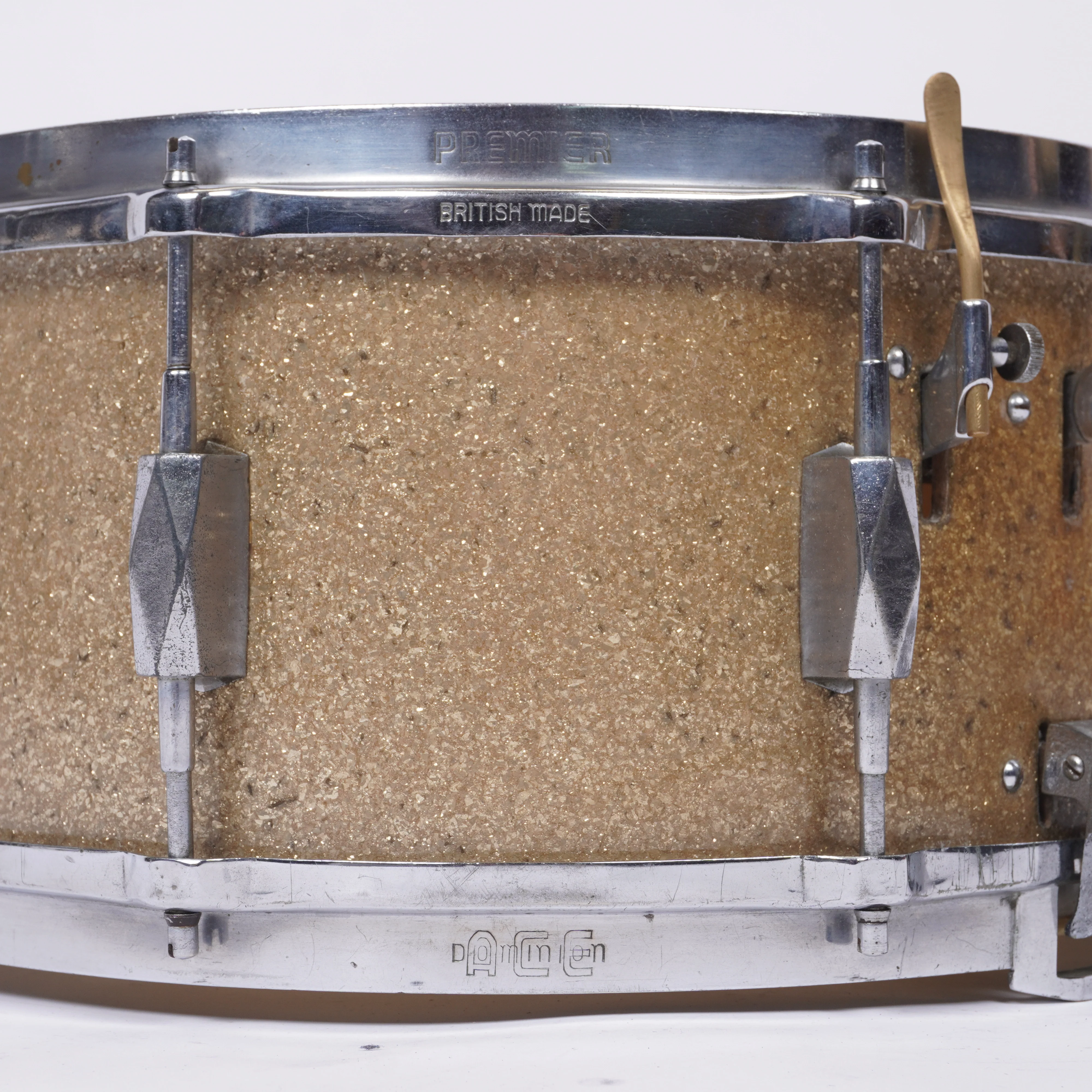 VINTAGE PREMIER DOMINION ACE 14"x 6.5" SNARE DRUM - Image 8