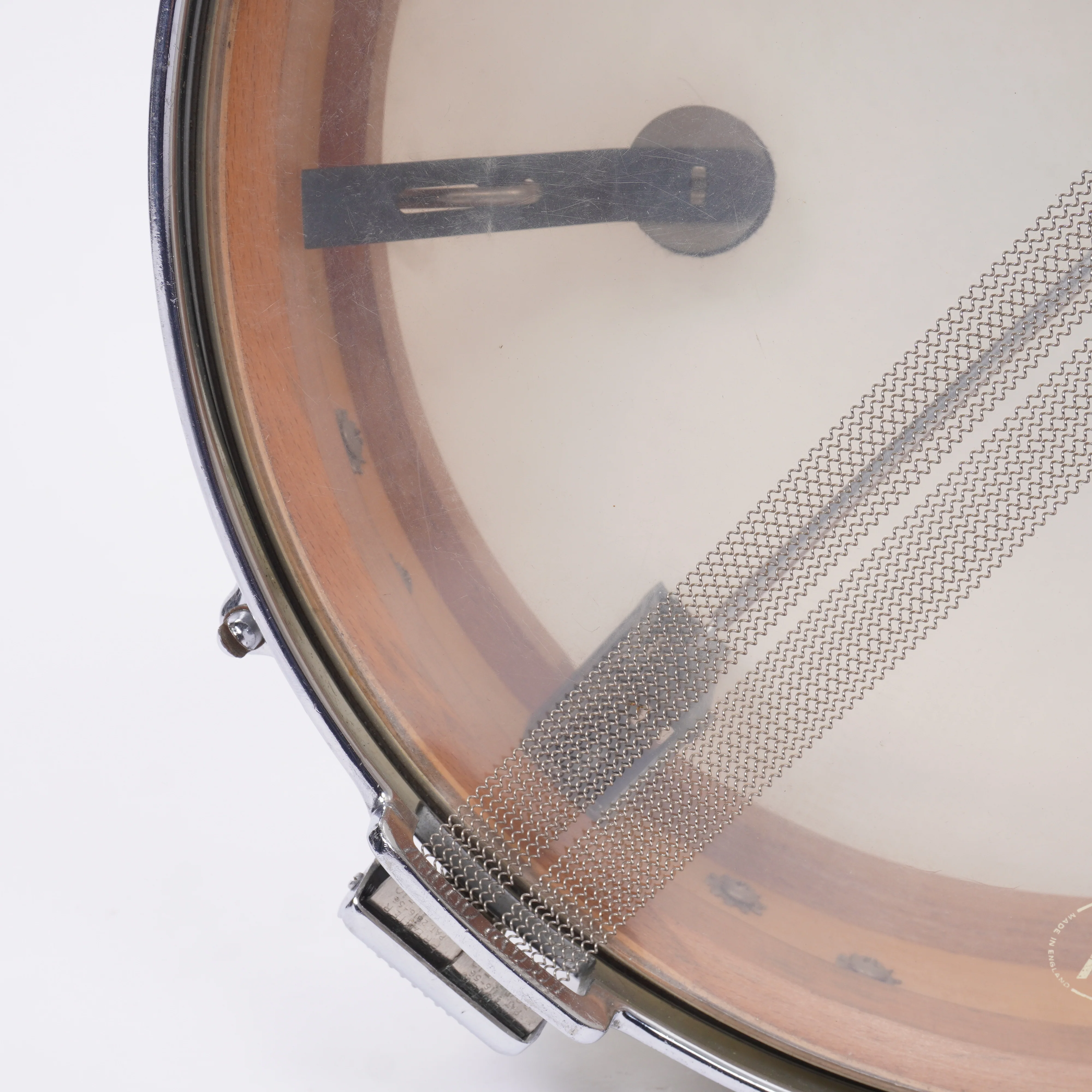 VINTAGE PREMIER SUPER ACE 4 14"x 4" SNARE DRUM - Image 8