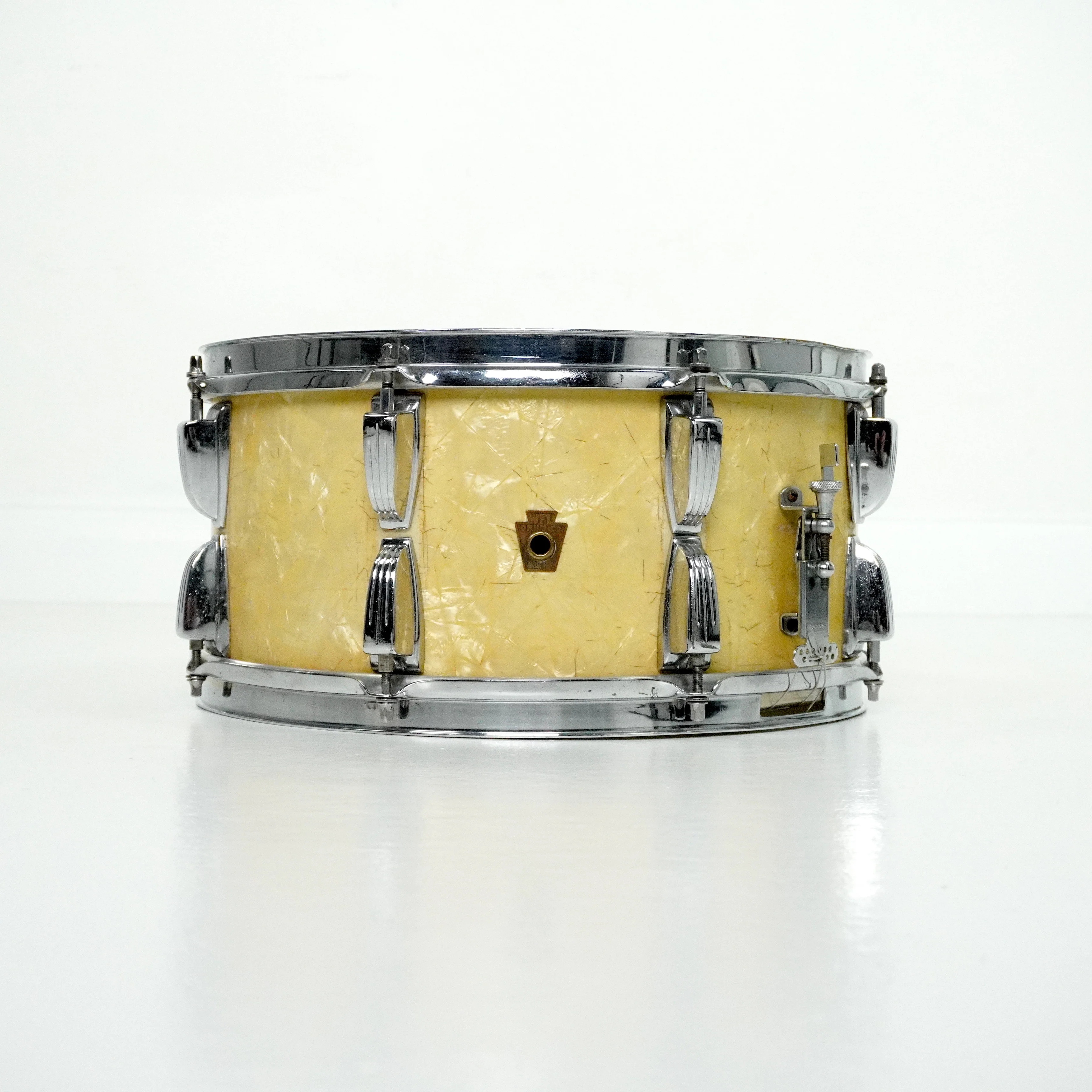 WFL 14” x 6.5” Festival Snare Drum in White Marine Pearl