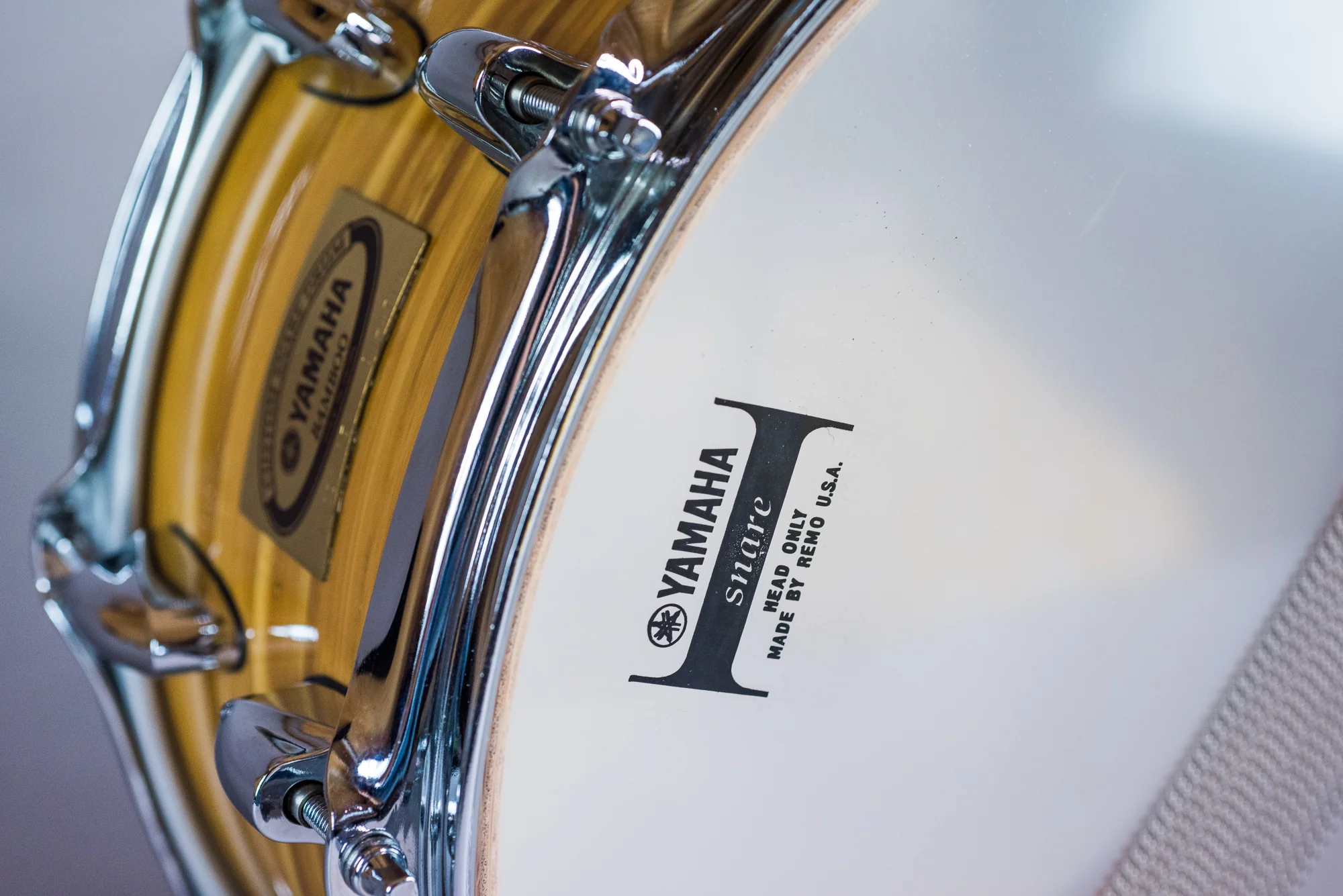 Yamaha 14" x 6.5" Custom Bamboo Snare Drum - Image 18
