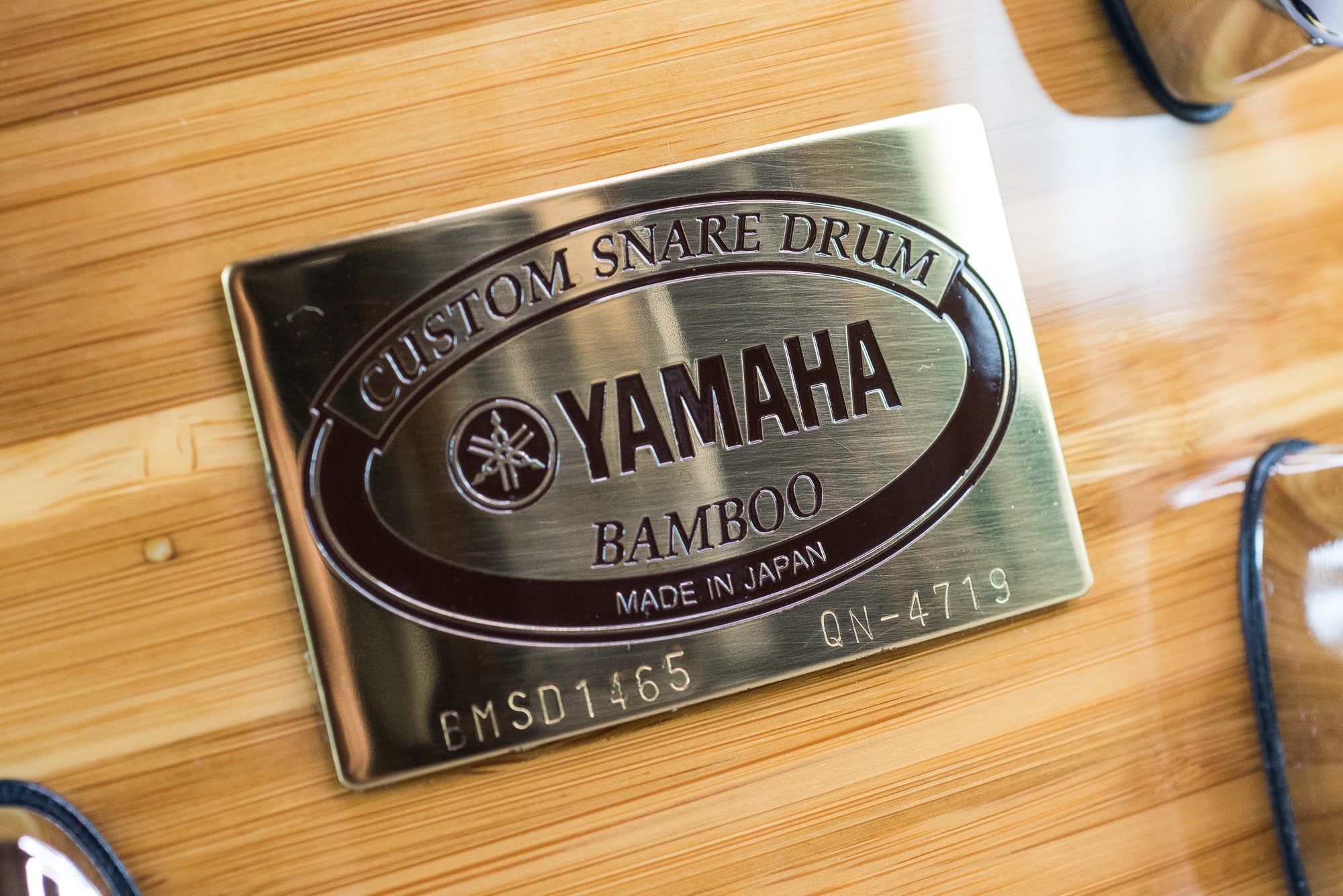 Yamaha 14" x 6.5" Custom Bamboo Snare Drum - Image 20