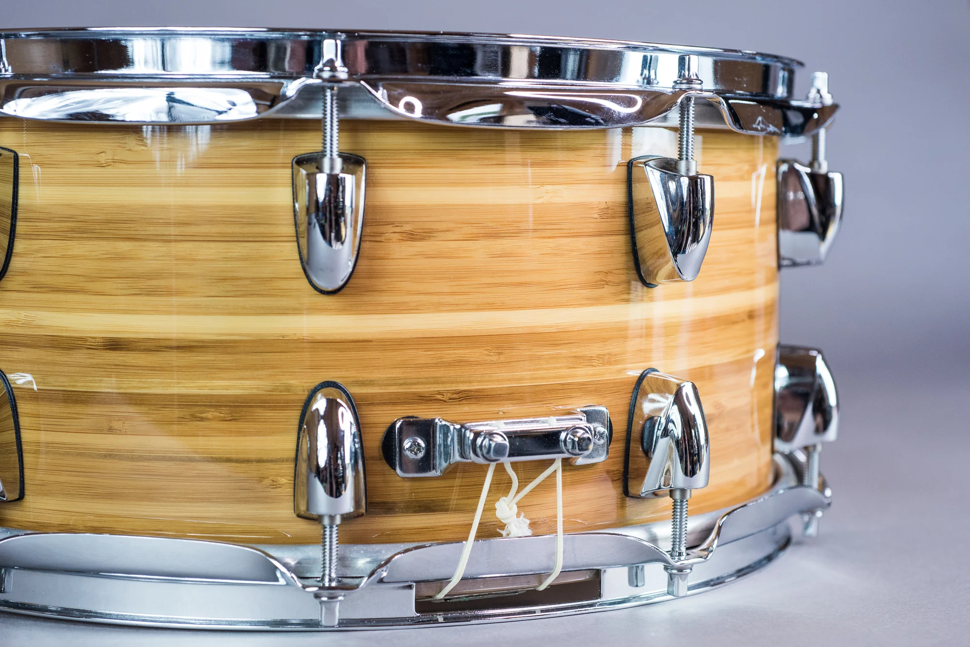 Yamaha 14" x 6.5" Custom Bamboo Snare Drum - Image 22