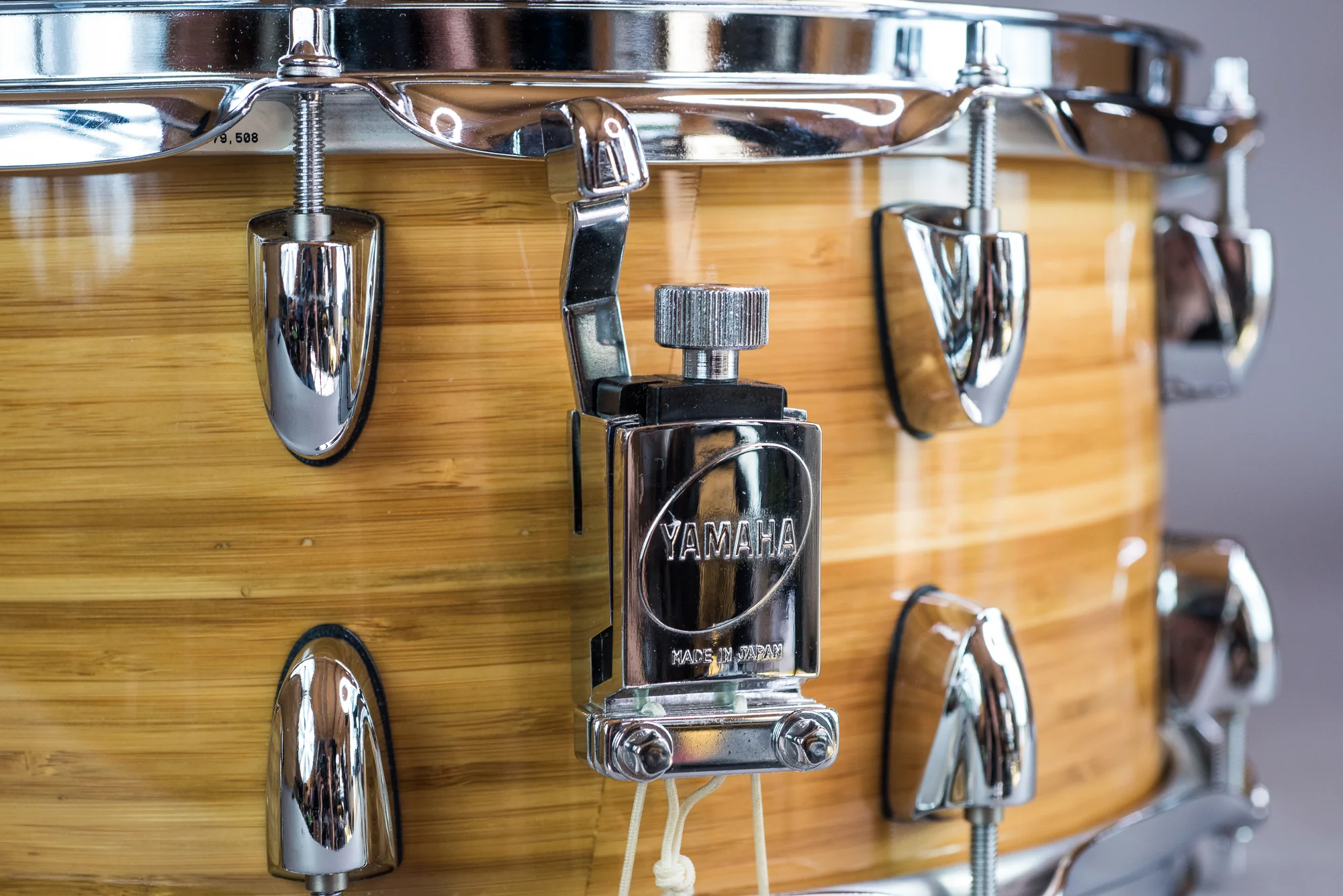 Yamaha 14" x 6.5" Custom Bamboo Snare Drum - Image 26
