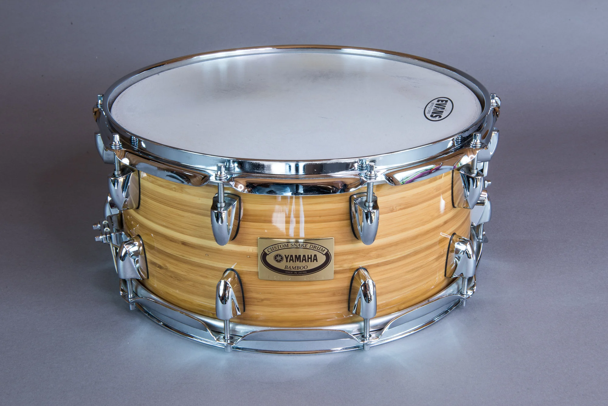 Yamaha 14" x 6.5" Custom Bamboo Snare Drum - Image 8