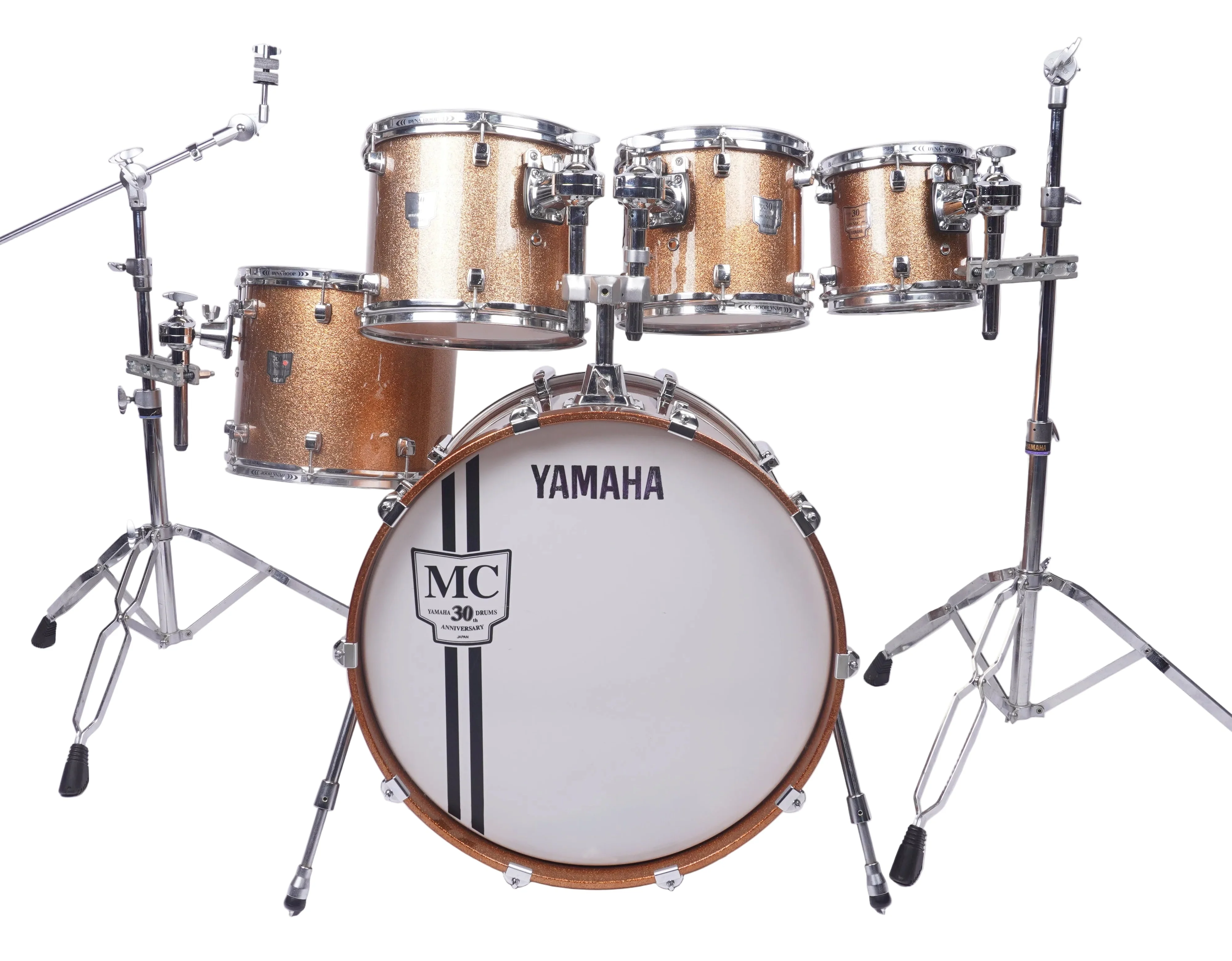YAMAHA | 30th Anniversary  Maple Custom | Gold Sparkle | 22 08 10 12 14
