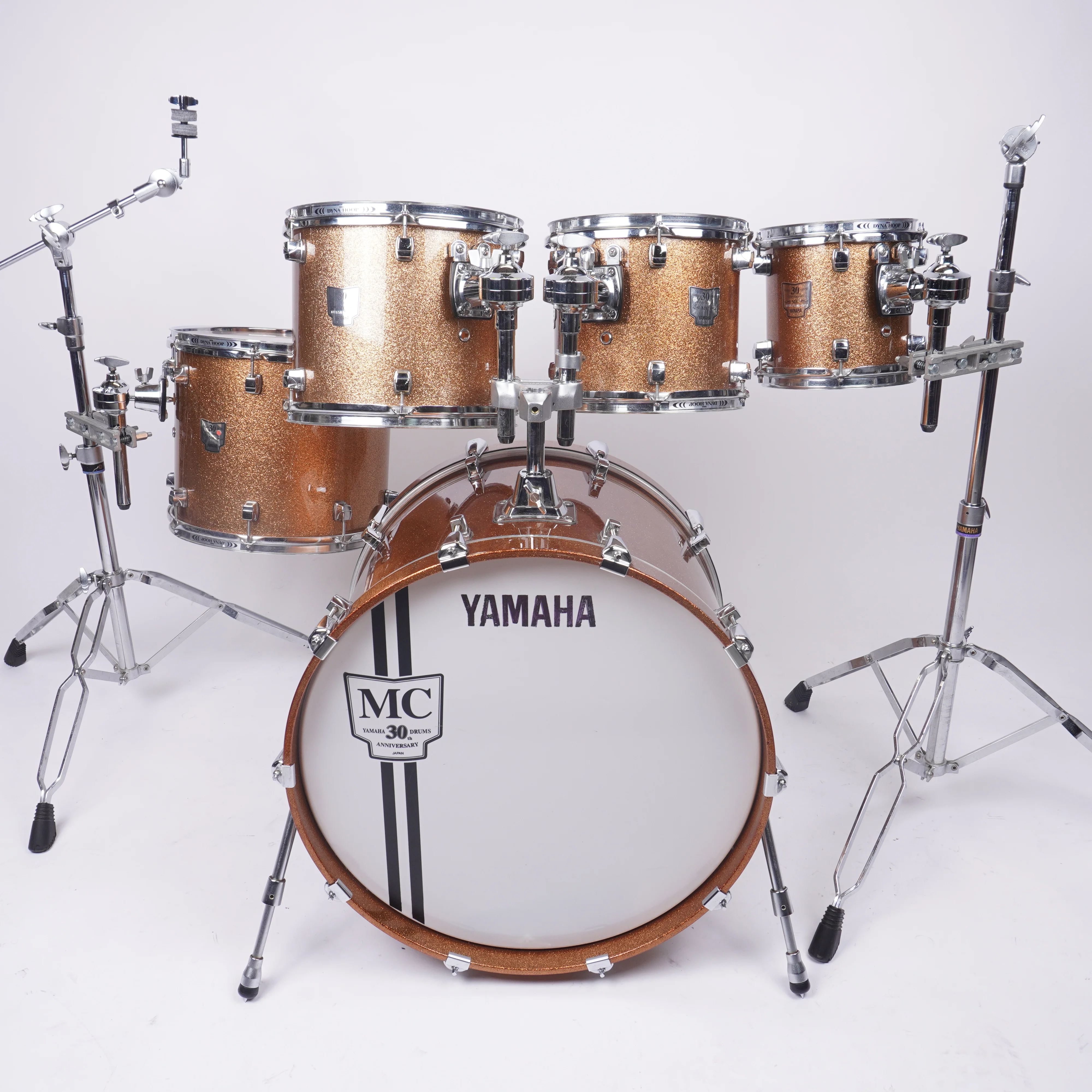 YAMAHA | 30th Anniversary  Maple Custom | Gold Sparkle | 22 08 10 12 14 - Image 2