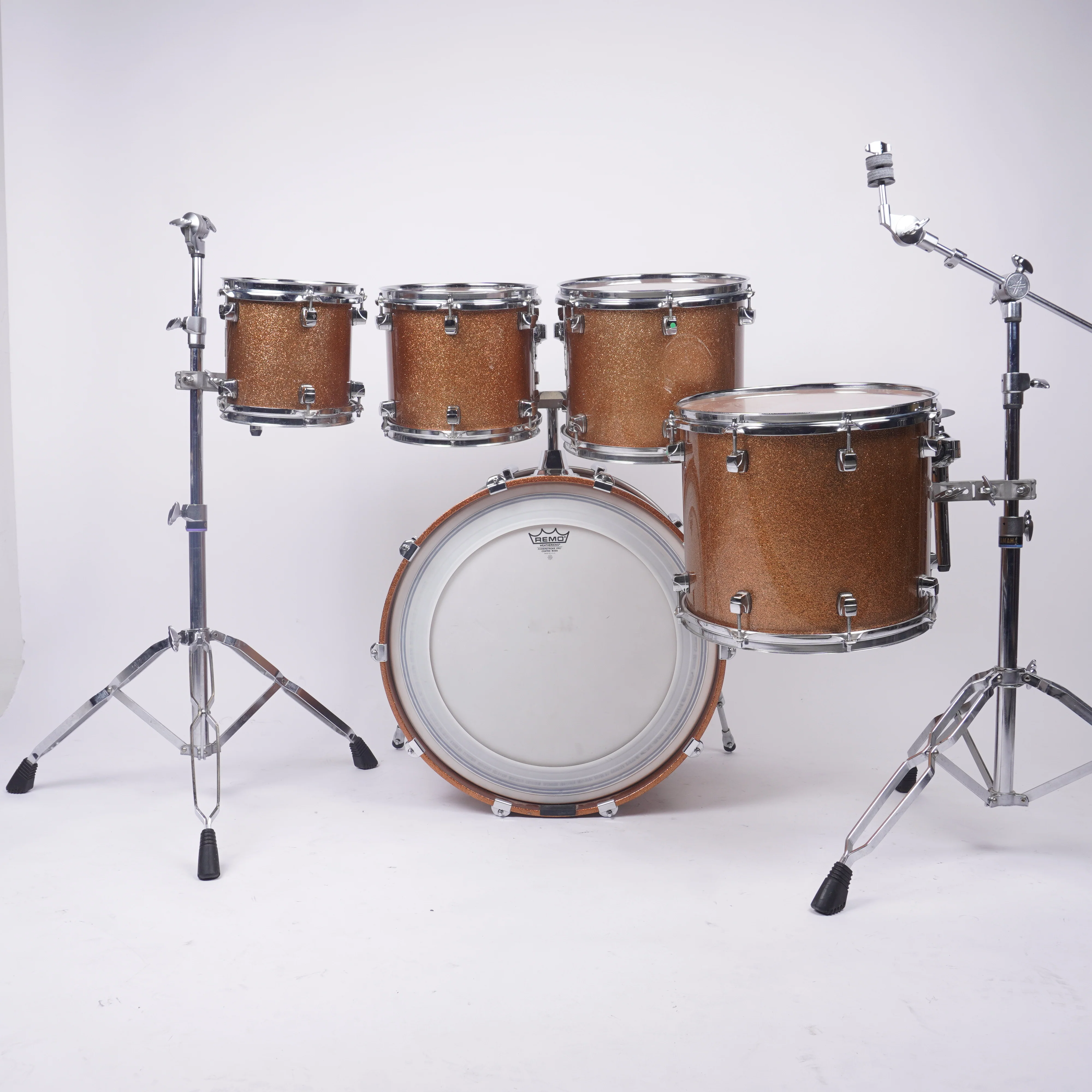 YAMAHA | 30th Anniversary  Maple Custom | Gold Sparkle | 22 08 10 12 14 - Image 5
