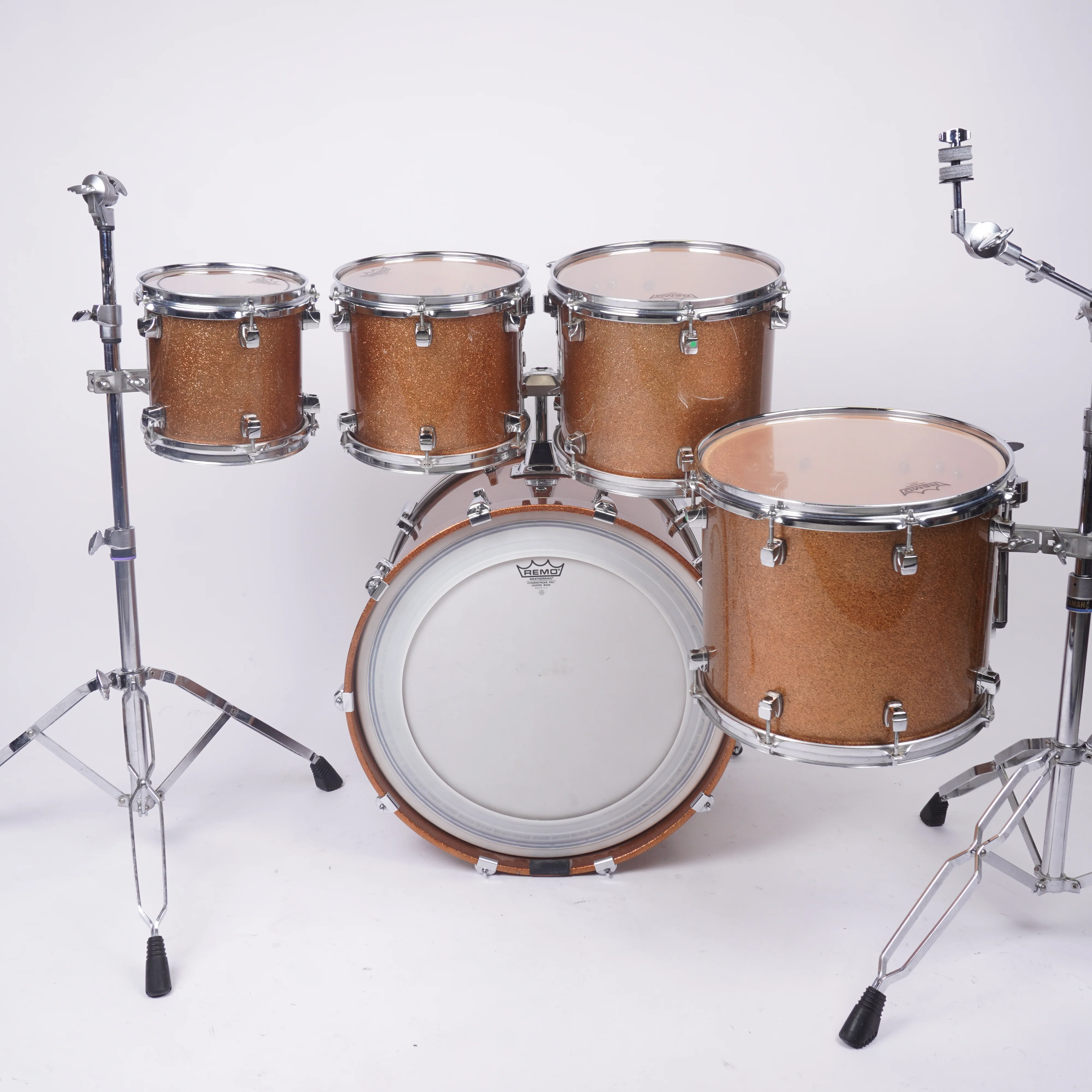 YAMAHA | 30th Anniversary  Maple Custom | Gold Sparkle | 22 08 10 12 14 - Image 6