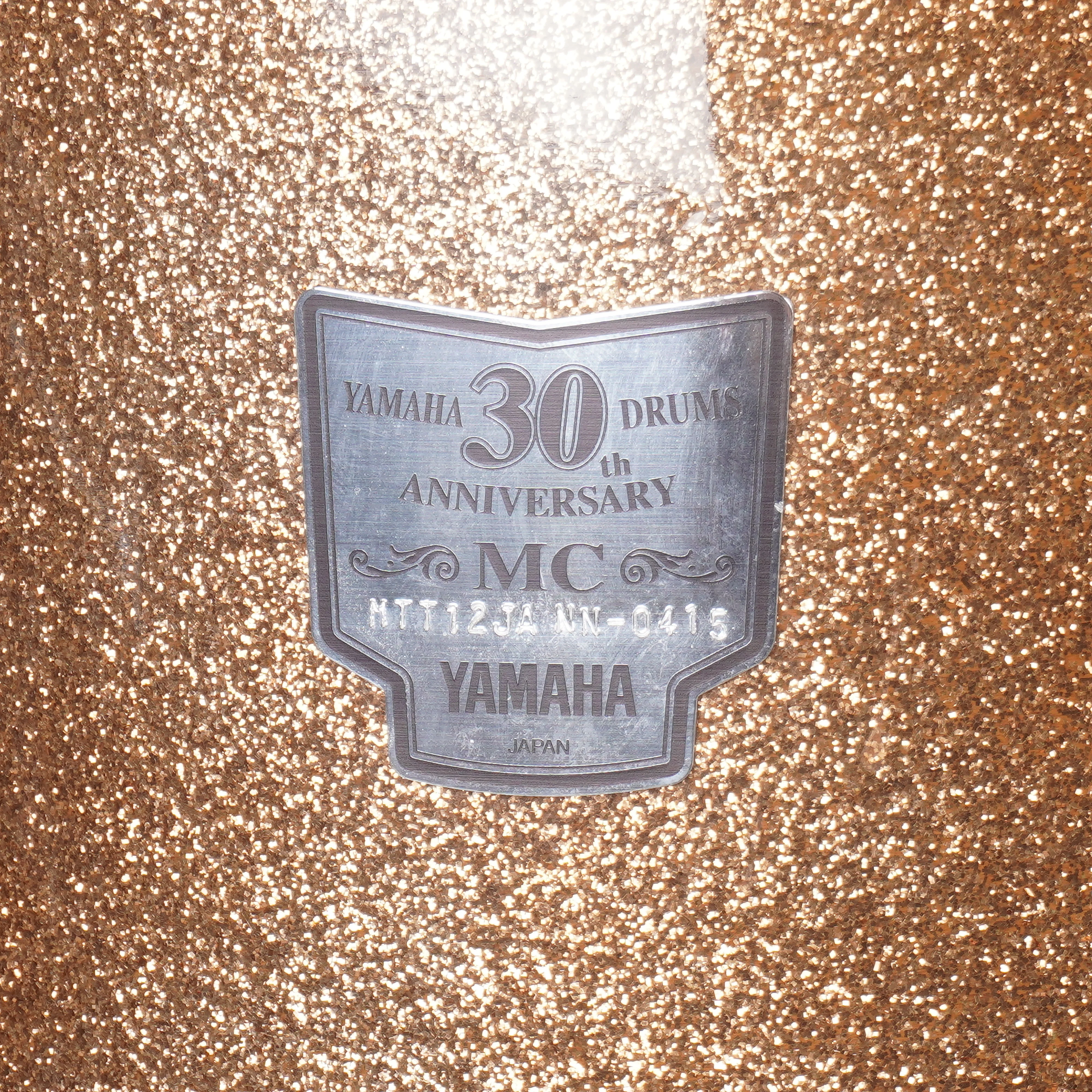 YAMAHA | 30th Anniversary  Maple Custom | Gold Sparkle | 22 08 10 12 14 - Image 7