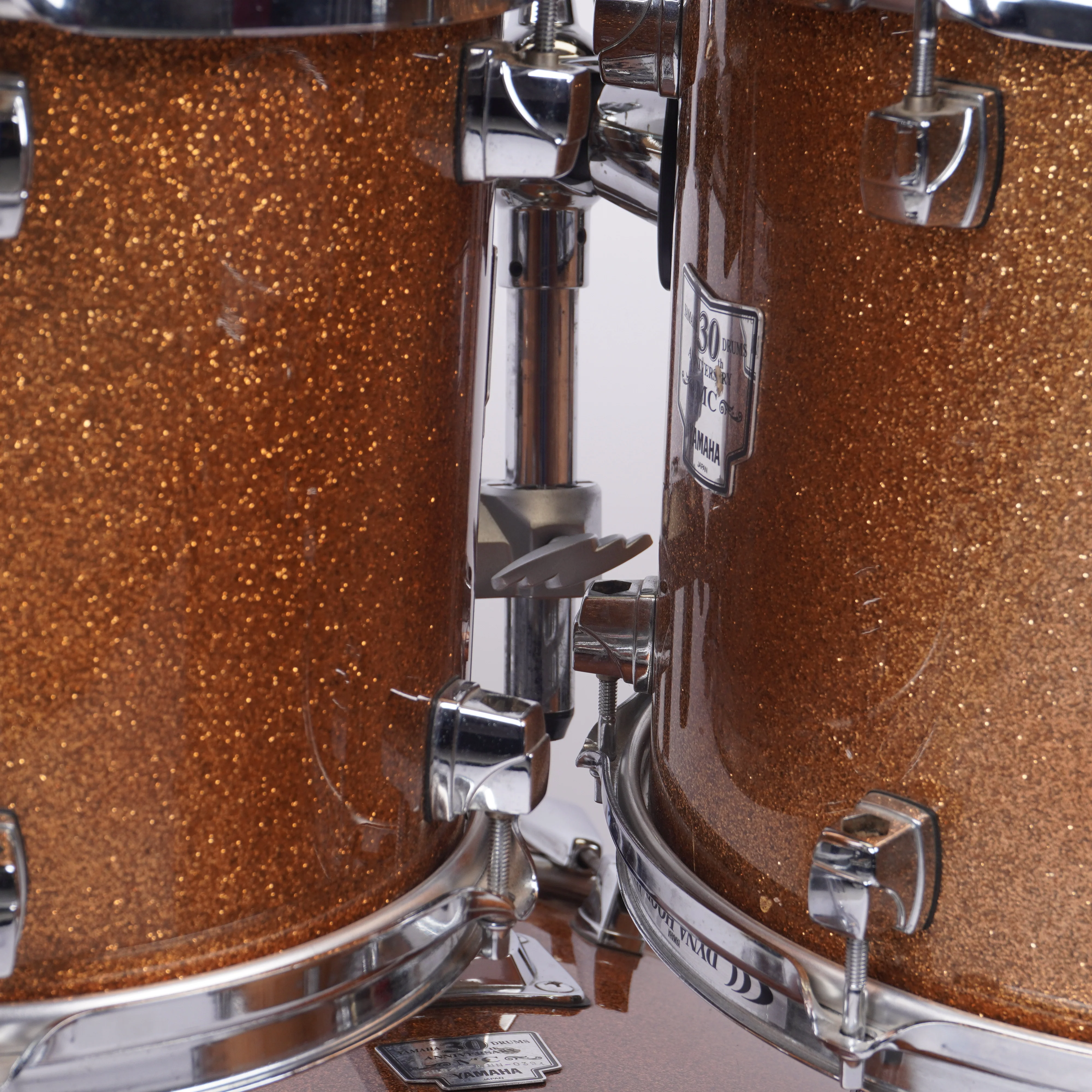YAMAHA | 30th Anniversary  Maple Custom | Gold Sparkle | 22 08 10 12 14 - Image 9