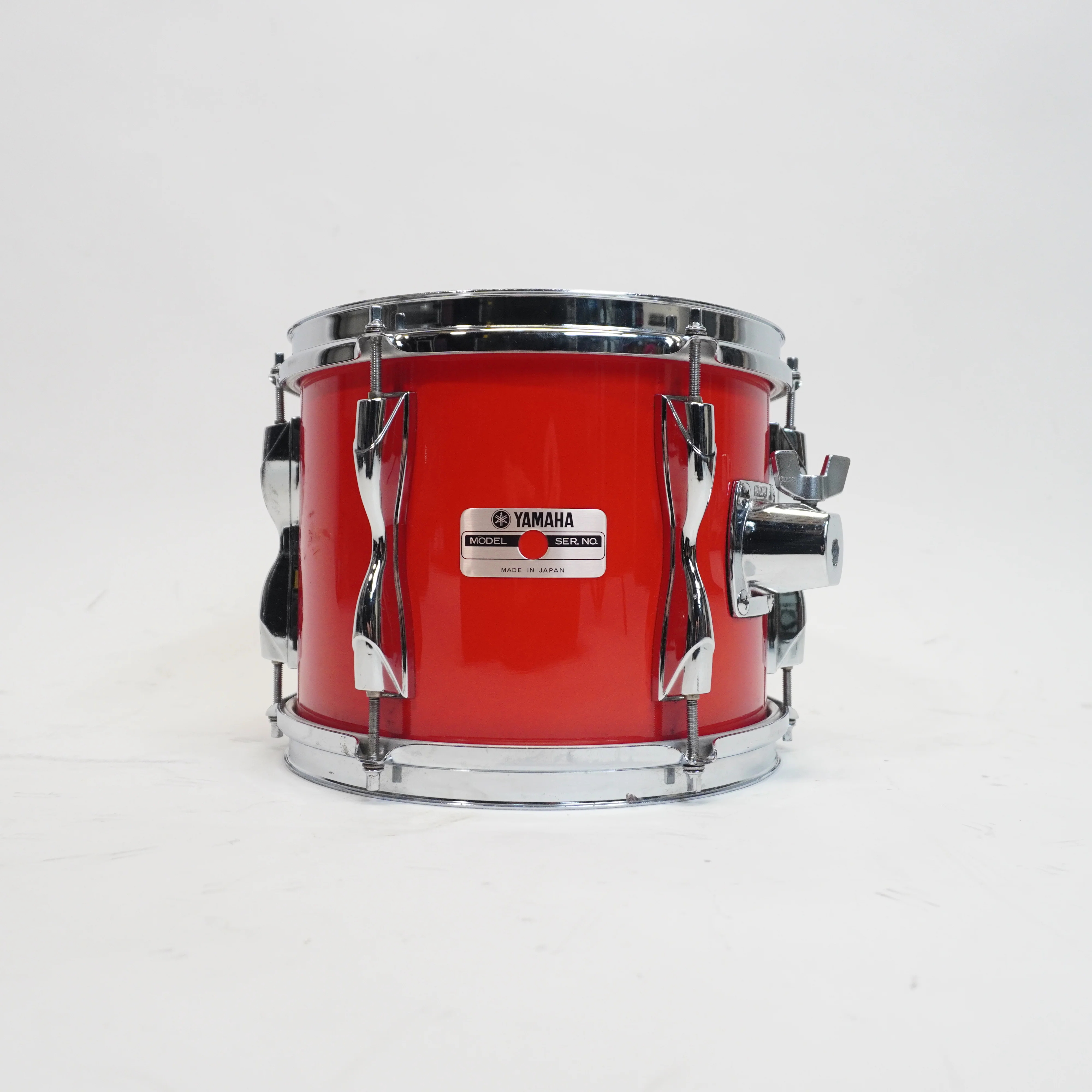 YAMAHA 9000 RECORDING CUSTOM  HOT RED 10x8 TOM - Image 3