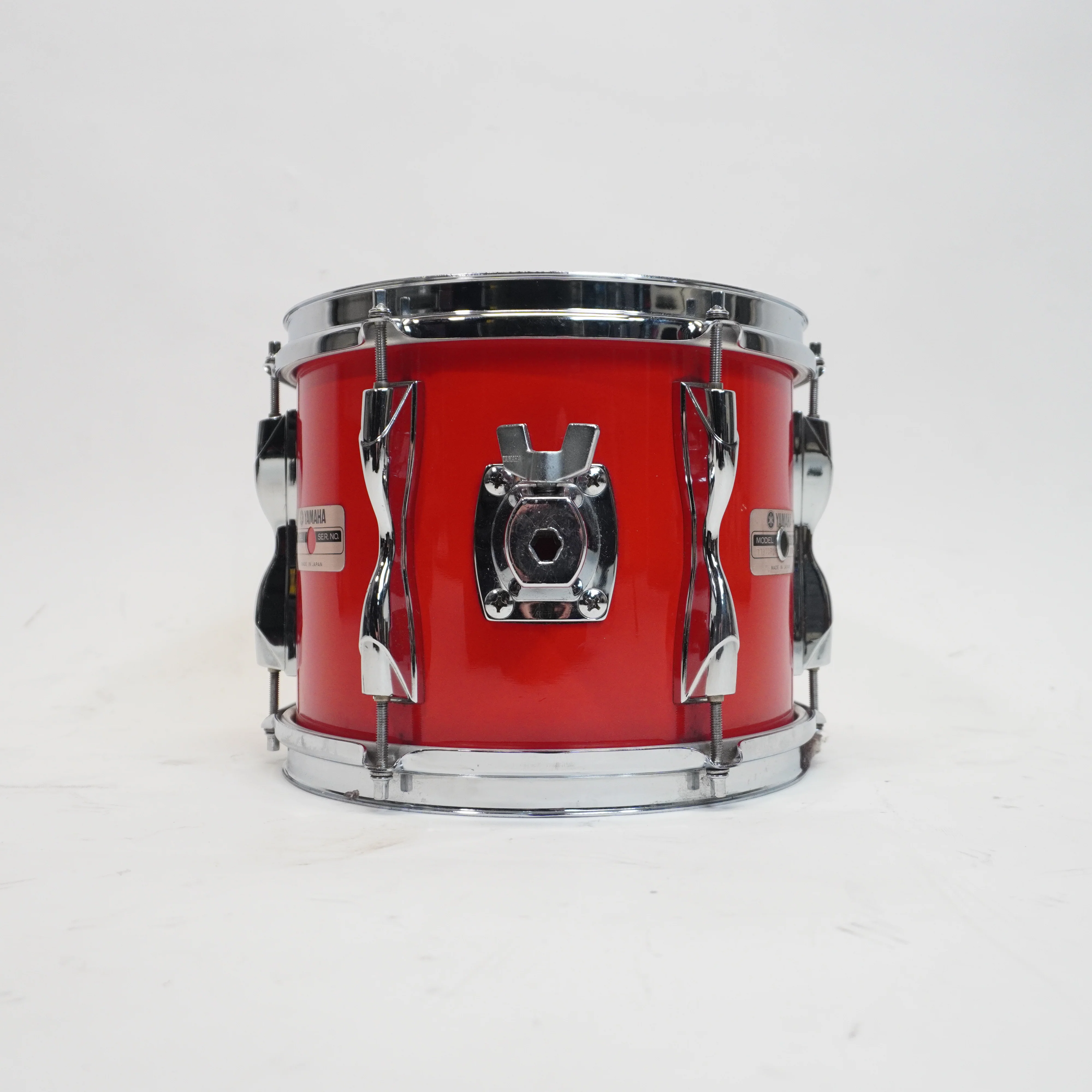 YAMAHA 9000 RECORDING CUSTOM  HOT RED 10x8 TOM - Image 4