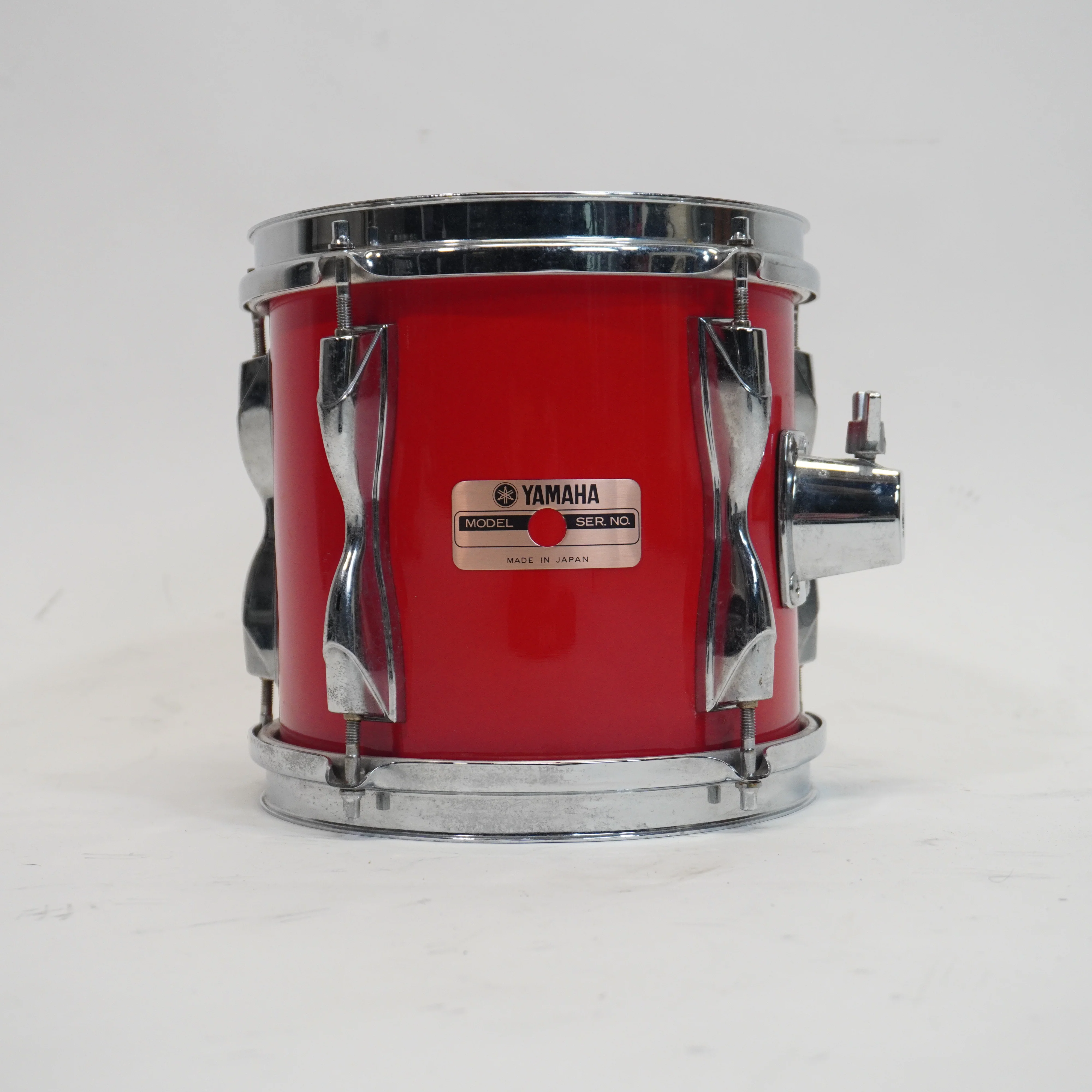 YAMAHA 9000 RECORDING CUSTOM  HOT RED 8x8 TOM - Image 3