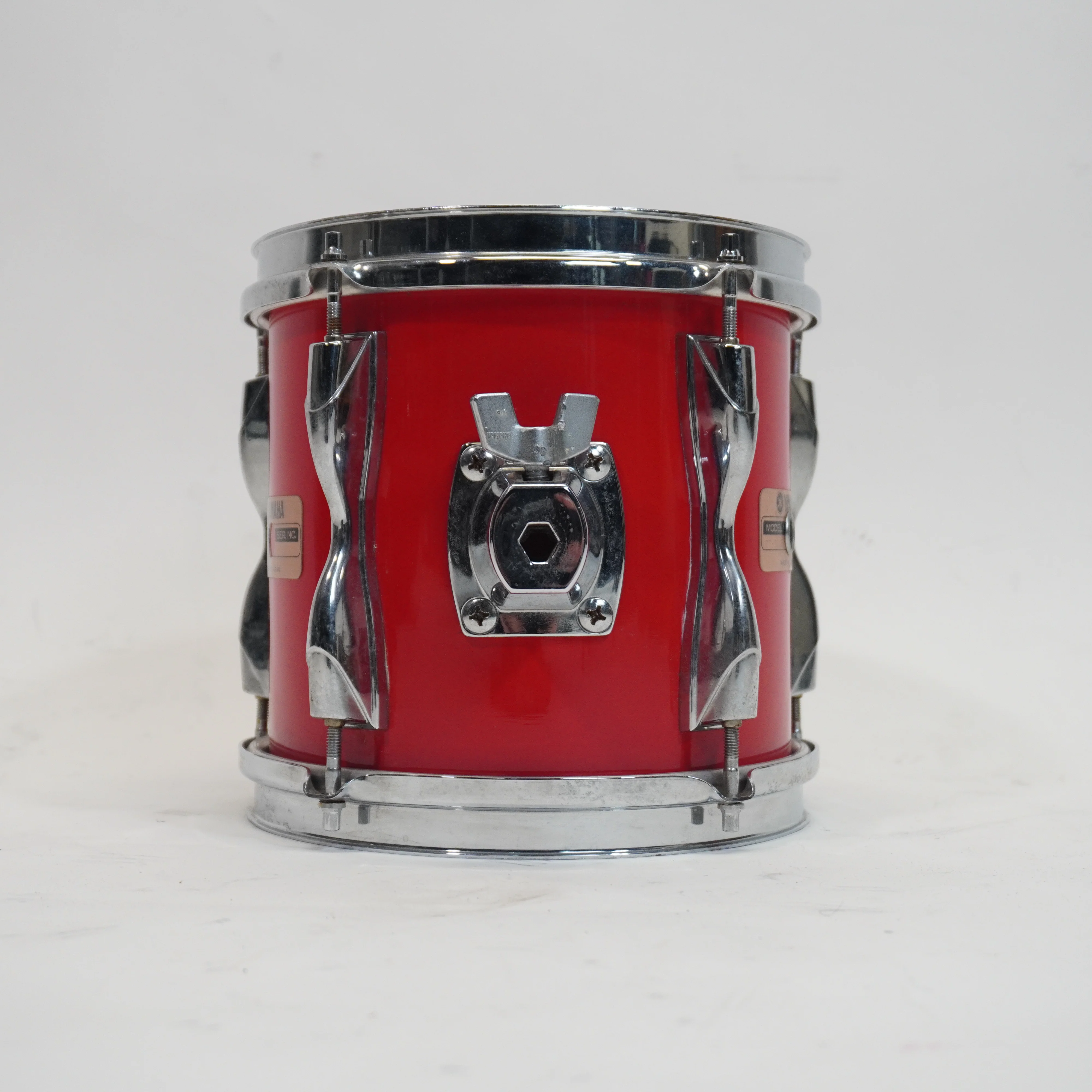 YAMAHA 9000 RECORDING CUSTOM  HOT RED 8x8 TOM - Image 4
