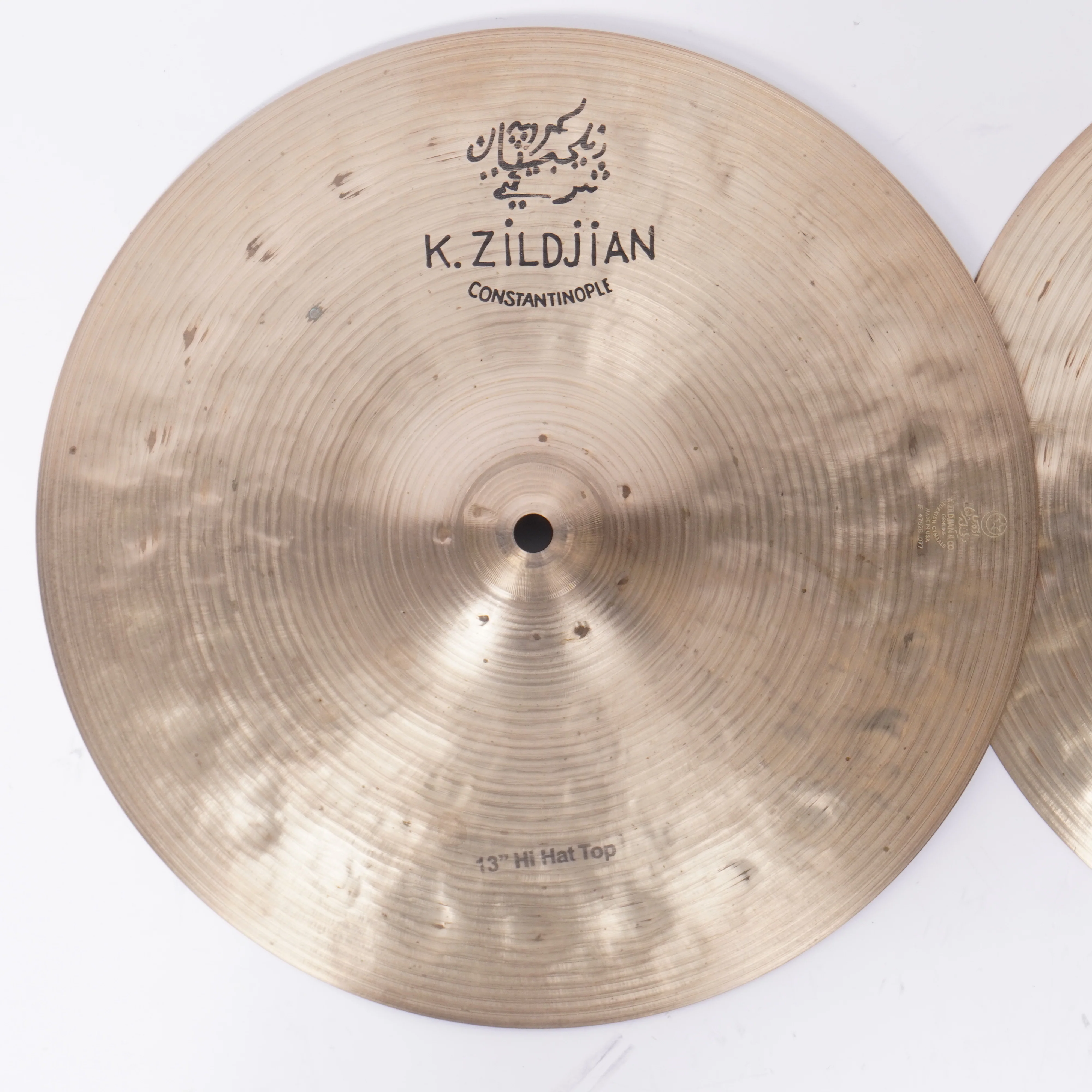 ZILDJIAN K CONSTANTINOPLE 13" HIHATS - Image 2