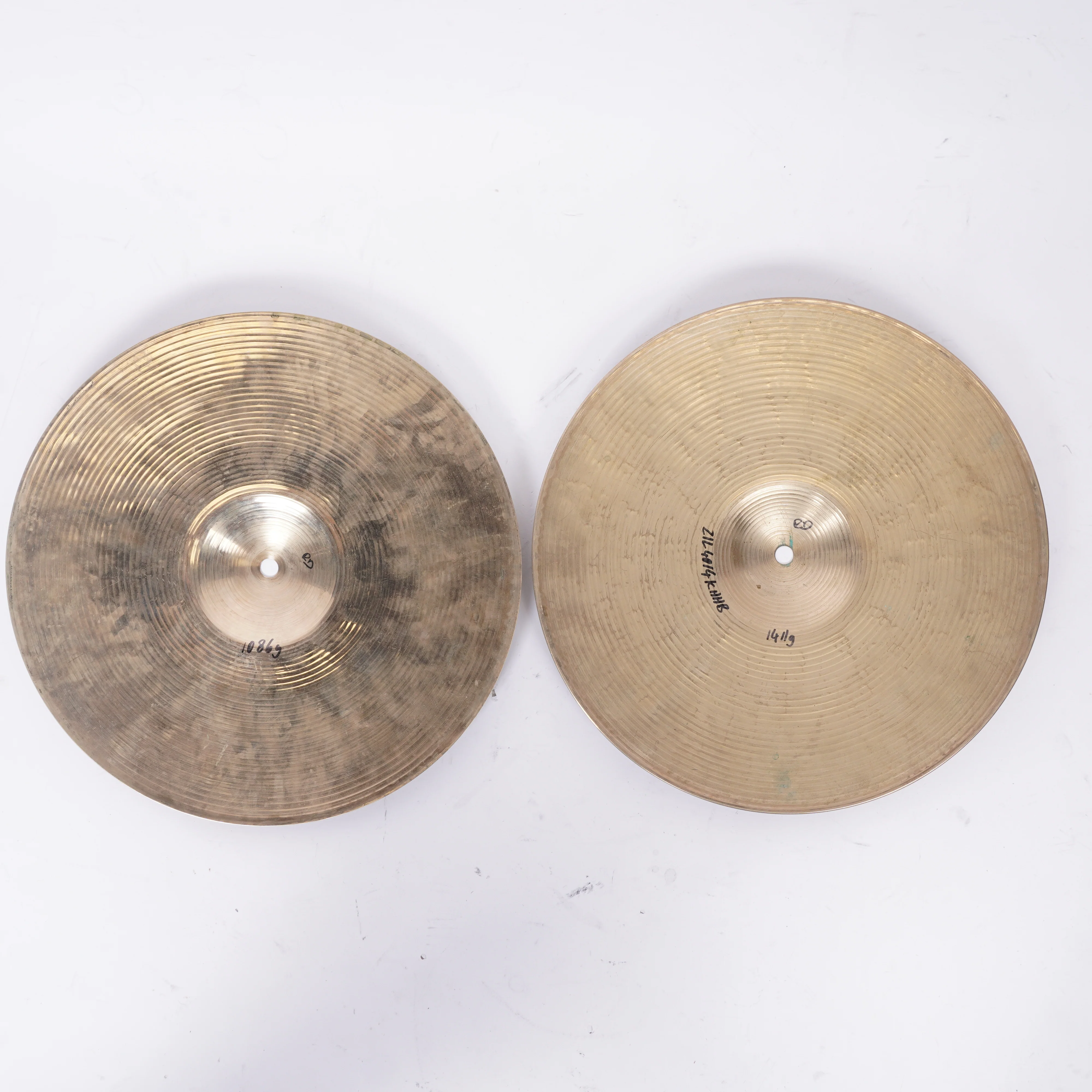 ZILDJIAN K "IAK" 14" HIHATS BRILLIANT FINISH - Image 6